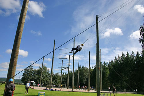 High ropes course